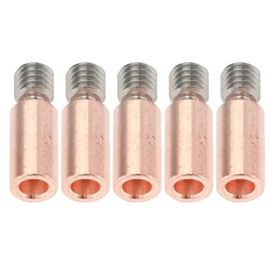 Imagen de Kadimendium 5 Uds Bimetal Heat Break Ti Aleación Cobre Heatbreak Bi metal Reemplazo para Impresora 3D Prusa I3 MK3 MK3S(Smooth)