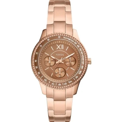 Imagen de Fossil Stella Sport Cronógrafo goldcoloured, Mujer, Talla: One Size, Gold coloured