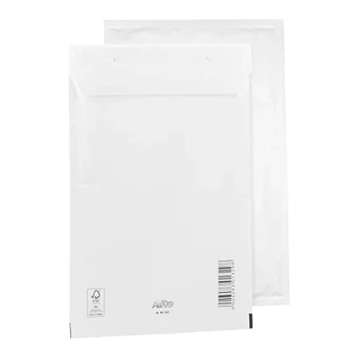 Imagen de Bantex D4 Sobres acolchados (10 unidades, 200 x 275 mm), color blanco