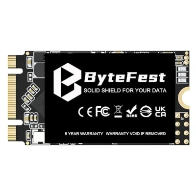 Imagen de ByteFest 256GB Disco Duro SSD Interno M.2 2242 SATA III NGFF 6Gb/s Internal Solid State Drive