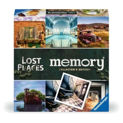 Imagen de Ravensburger 23499 Collector&#039;s Memory Lost Places El Juego de Memoria fama Mundial Que Lleva 2 a 8 Jugadores Partir 6 años Algunos los Lugares Perdidos más Bellos del Mundo