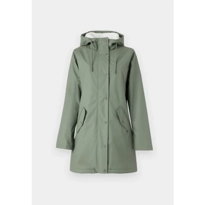 Imagen de ONLY Onlsally Raincoat Abrigo de invierno, Mujer, Talla: Medium, Castor gray