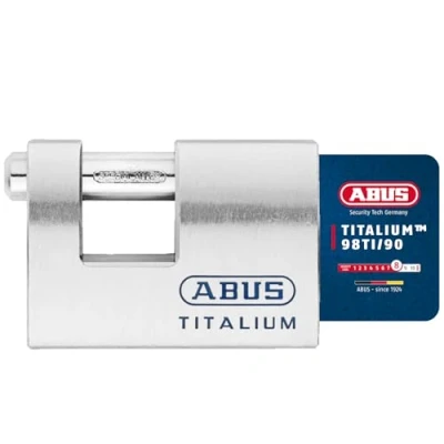 Imagen de ABUS 98TI/90 Candado rectangular titalium (M, innovador)