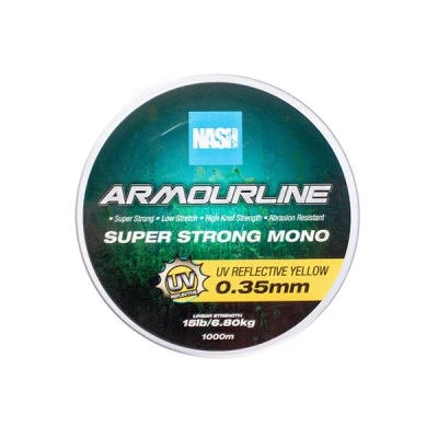 Imagen de Nash TT Baseline Mono UV Yellow Línea Nylon 12lb/0.30mm (1000m) Monofilamento