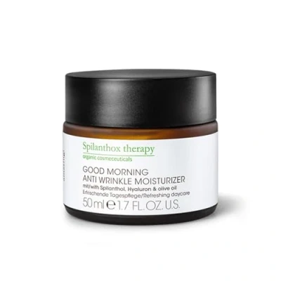Imagen de Spilanthox therapy Good Morning Hidratante Antiarrugas Crema facial Alisado mímico Ideal como base de maquillaje Spilanthol &amp; ácido hialurónico cosmética natural vegana 50ml