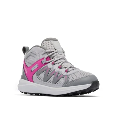 Imagen de Columbia Youth Peakfreak RUSH Unisex Botines bajos para niños, Talla: 32, Grey/purple Zapatos