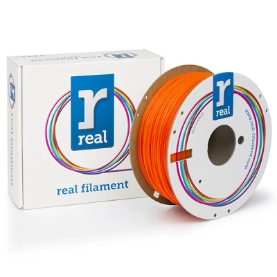 Imagen de REAL filamento PLA naranja fluorescente 1,75 mm 1 kg