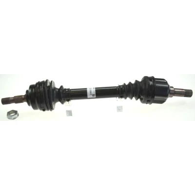 Imagen de LÖBRO 304943 Árbol de transmisión 649mm con tuerca CITROËN: C4 II Hatchback, PEUGEOT: 5008 I