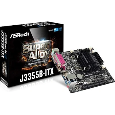Imagen de Asrock J3355B ITX Placa base con 2 procesadores, color negro