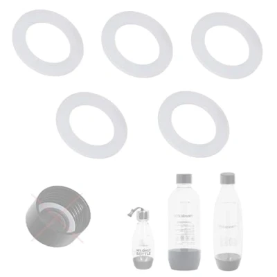 Imagen de Snapworld Kaffee 5 juntas tóricas de repuesto para la junta tapa botellas agua plástico compatibles con Sodastream D57