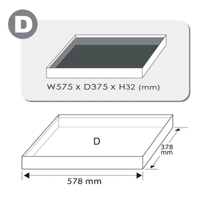 Imagen de Inserto para carro de herramientas TOPTUL GED2224