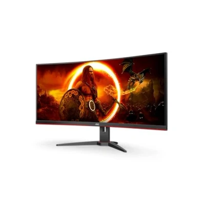 Imagen de AOC Gaming CU34G2XE, Monitor curvo WQHD de 34 pulgadas, VA, 144 Hz, 1 ms, HDR10, menú G, Low Input Lag, altavoces (1500R, 3440 x 1440, 400 cd/m HDMI 2.0 / DP 1.4)