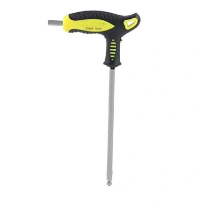 Imagen de Llave Hexagonal Esférica Forma de T Mango Largo destornillador Herramienta Reparación Para La Industria Automotriz(4Mm)