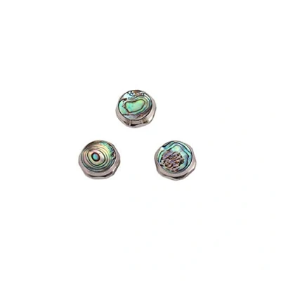 Imagen de Alnicov trompeta Abalone Shell 3 botones de dedo pieza reparación instrumento musical herramienta accesorios