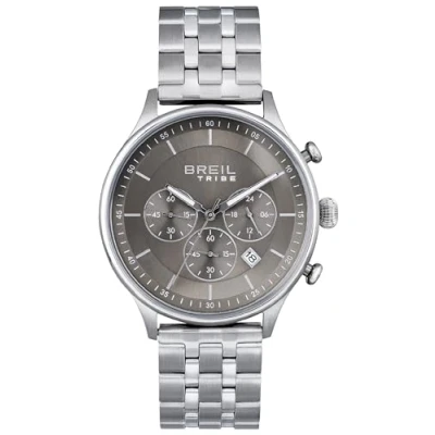 Imagen de BREIL Reloj para Hombre Colección Classy EW0498 de Pulsera Chrono Gent con Esfera Analógica en Color Greige Movimiento PE902 SUNON Cuarzo Correa Acero