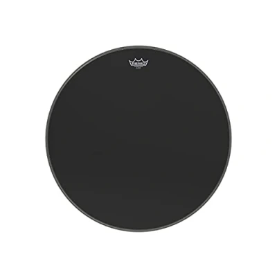 Imagen de Remo Powerstroke 3 Ebony 26&quot;, resonancia caja grande Cabeza de