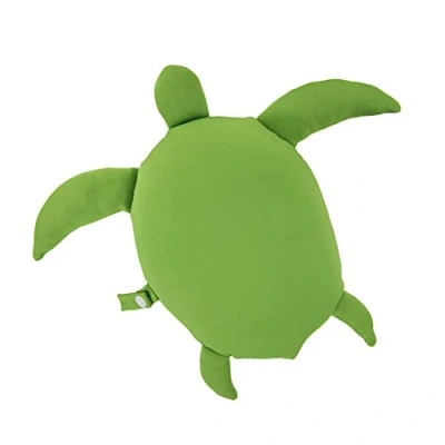 Imagen de Balvi Cojín Veraniego Summer Turtle Color Verde Almohada en Forma de Tortuga mar Poliéster