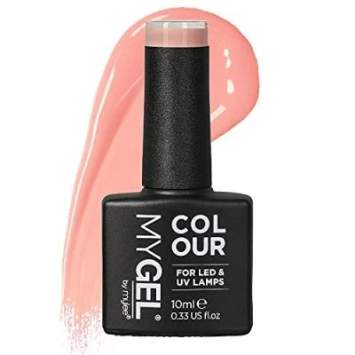 Imagen de MYLEE Esmalte de Uñas en Gel Semipermanente 10 ml [Peach Perfect ] UV/LED Nail Art Manicure Pedicure para Uso Profesional y Doméstico Larga Duración Fácil Aplicar