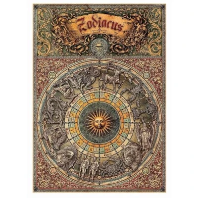 Imagen de Educa Puzzle de 1000 Piezas para Adultos Zodiaco. Incluye Pegamento Fix Puzzle. A Partir 14 años (17996)