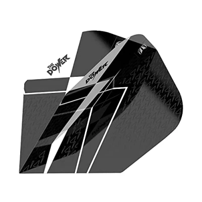 Imagen de TARGET Phil Taylor Power 9 Five Gen 8 Pro Ultra Plumas para Dardos, Unisex, Negro y Blanco, No.6