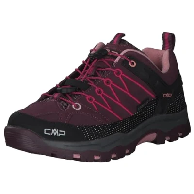 Imagen de CMP Kids Rigel Low Trekking Shoes WP, Zapatos Rise Senderismo, Prugna Peach, 34 EU