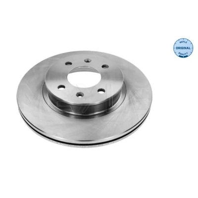 Imagen de MEYLE 37 15 521 0007 Disco de freno Eje delantero 256 19 4 100 ventilado ORIGINAL Quality HYUNDAI: Getz