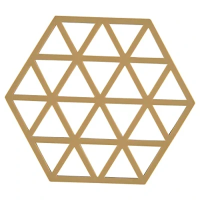 Imagen de Zone Denmark Trivet Triangles Khaki 16 x 14 cm