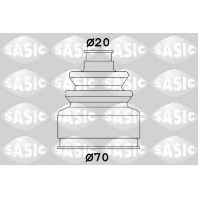 Imagen de SASIC 2873743 Fuelle Palier lado de engranaje CITROËN: Berlingo / First I, Xsara Hatchback, I Furgón
