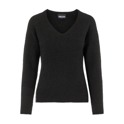 Imagen de Jersey de mujer con cuello pico Pieces Ellen
