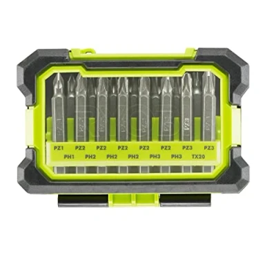 Imagen de RYOBI Caja resistente 15 Accesórios de atornillar PH / PZ TX