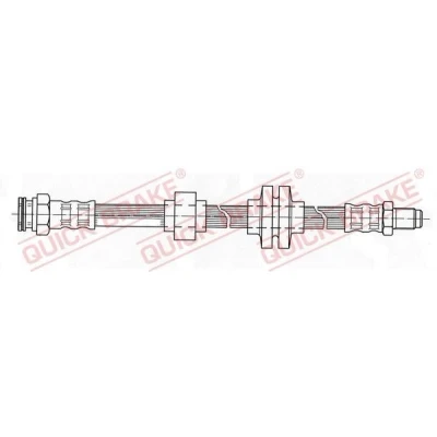 Imagen de Tubo flexible de frenos QUICK BRAKE 32.207