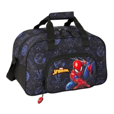 Imagen de Safta SPIDERMAN ATTACK Bolsa de Deporte, Mochila, Ideal para Niños Diferentes Edades, Cómoda y Versátil, Calidad Resistencia, 40x23x24 cm