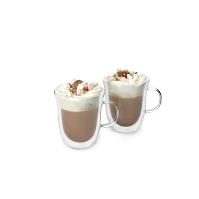 Imagen de La Cafetière Juego De 2 Tazas Chocolate Caliente, Cristal