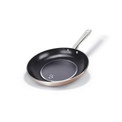 Imagen de Moneta Rosegold Diamant, Sartén, Acero, para todo tipo de cocinas incluida inducción, 24 cm