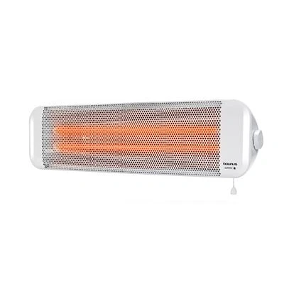 Imagen de Calefactor Taurus Bagno 2Q, 1200 W, 2 intensidades, 12 m², IP 24, Soporte de pared, Blanco