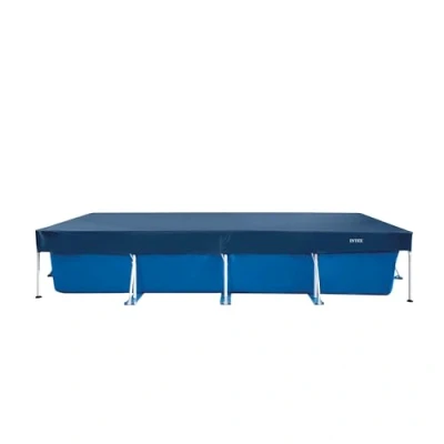 Imagen de Intex 28080 Lona de Invierno para Piscina Rectangular, 4,50 x 2,50 m, Grosor 50/100