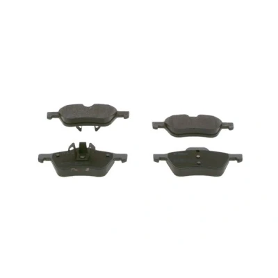 Imagen de BOSCH 0 986 424 652 Juego de pastillas freno Low Metallic Chapa antichirridos, con instrucciones montaje MINI: Hatchback, Cabrio