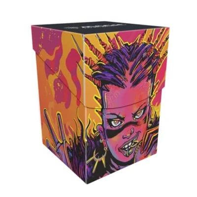 Imagen de Ultra Pro Aetherdrift Far Fortune, End Boss 100+ Deck Box® para Magic: The Gathering, soporte mazo, accesorio MTG, estuche tarjetas intercambiables, Magic Gathering D&amp;D TCG caja de