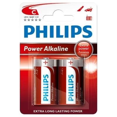 Imagen de Philips Power C/LR14/MN1400 Pilas Alcalinas (2 unidades)