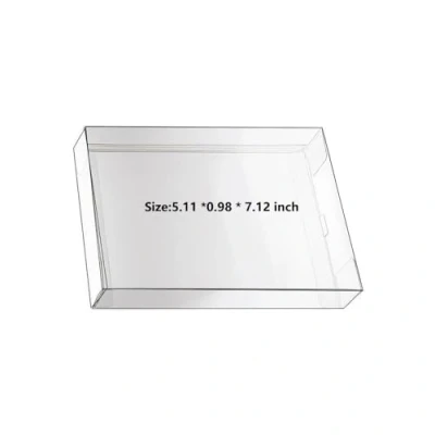 Imagen de WICAREYO 10pcs claro caja de la manga CIB protector para NES juegos cartucho