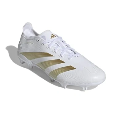 Imagen de adidas Predator League Fg Skor Unisex EU, Blanco Oro Metálico Arena Beige Metálico, 41 1/3 EU