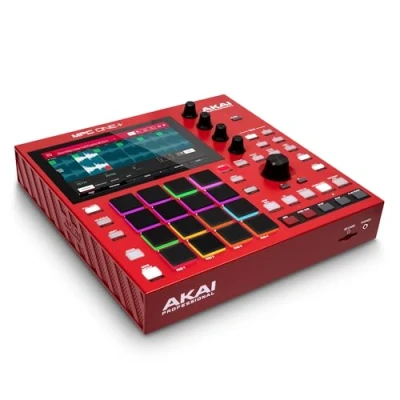 Imagen de AKAI Professional MPC One+ caja de ritmos autónoma, creador y controlador MIDI con wifi, Bluetooth, drum pads, plugins pantalla táctil
