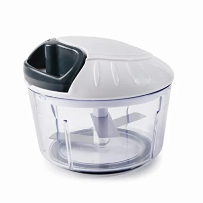 Imagen de Lacor 60299 Cortador Manual con 3 cuchillas y base antideslizante, blanco
