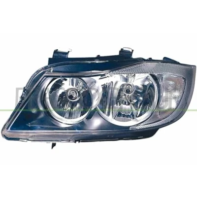 Imagen de PRASCO BM0244914 Faros izquierda H7/H7 negro con servomotor para reg. alcance luces BMW: 3 Touring, Sedán