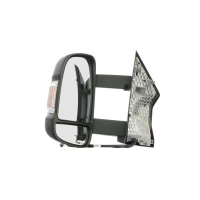 Imagen de Espejo retrovisor Magneti Marelli 350315027820 izquierda negro rugoso eléctrico brazo largo de espejo, calefactable, con sensor temperatura, convex