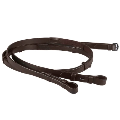 Imagen de QHP Rein one sided anti slip with stops Black Full