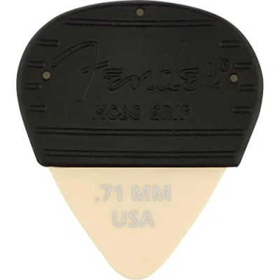 Imagen de Fender Mojo Grip Púas de guitarra con forma 351, Dura Tone Delrin, 0.71 mm, paquete 3