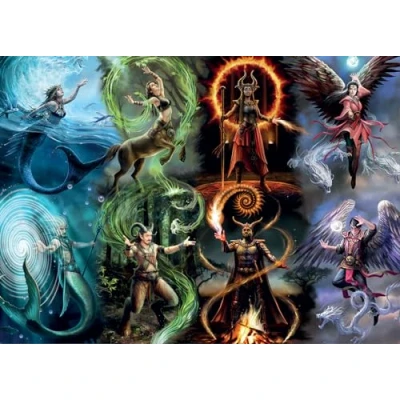 Imagen de Puzzle 1000 Teile Anne Stokes Elemental Magic