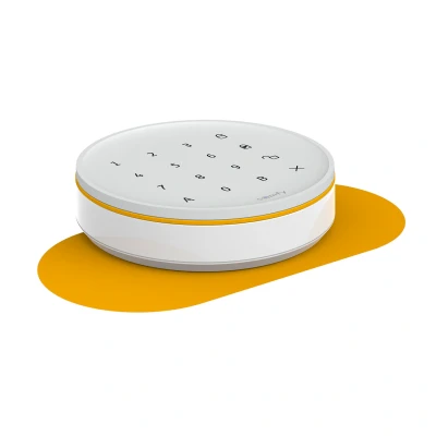 Imagen de Somfy 1875257 tastiera interna per sistema di allarme home alarm advanced, autoprotezione, design semplice e sottile, bianco