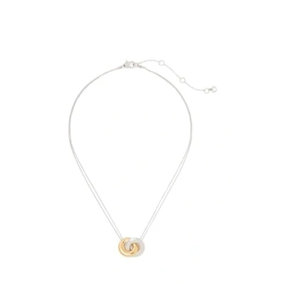 Imagen de Kate Spade New York Colgante de nudo doble, talla única, Metal, No es una piedra preciosa